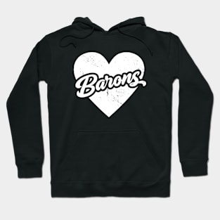 Vintage Barons School Spirit // High School Football Mascot // Go Barons Hoodie